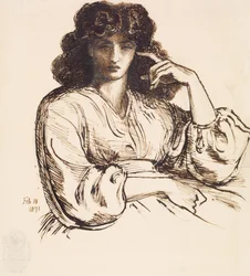 Porträt von Jane Morris